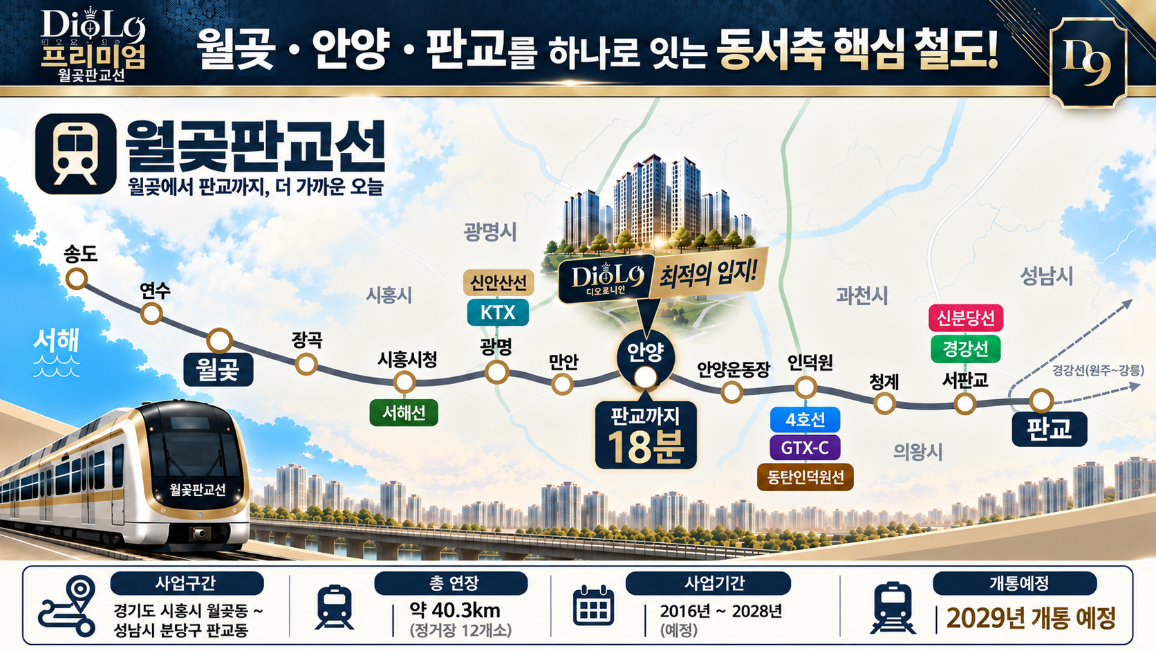월곶·안양·판교를 연결하는 월곶판교선 프리미엄 안내자료